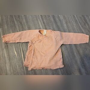 H&M Dusty Pink Wrapover Cardigan